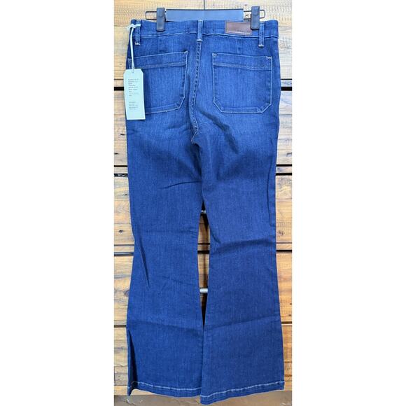 FIDELITY Jeans Women's 26 Tuscadero Full Flare Vespa High Rise Denim Pants - Picture 2 of 7